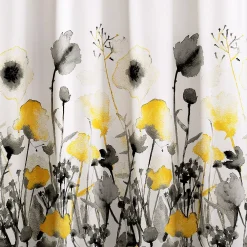Lush Décor Lush Decor Zuri Flora Shower Curtain 9 Lush Décor Lush Decor Zuri Flora Shower Curtain -Camden Isle Sales Shop 4157227 ALT3