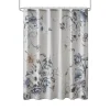 Madison Park Gisele Printed Cotton Shower Curtain -Camden Isle Sales Shop 4215029 Blue
