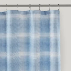 Madison Park Esker Ombre Waffle Weave Shower Curtain -Camden Isle Sales Shop 4259545 ALT2