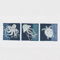 Linum Home Textiles Turkish Cotton Ava 2-pack Embellished Bath Towel Set -Camden Isle Sales Shop 4270950 ALT