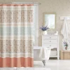 Madison Park Vanessa Cotton Shower Curtain -Camden Isle Sales Shop 4294142 Coral
