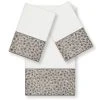 Linum Home Textiles Turkish Cotton Spots 3-piece Embellished Bath Towel Set