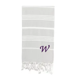 Linum Home Textiles Turkish Cotton Lucky Personalized Pestemal Beach Towel