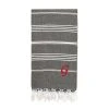 Linum Home Textiles Turkish Cotton Lucky Personalized Pestemal Beach Towel -Camden Isle Sales Shop 4378169 G