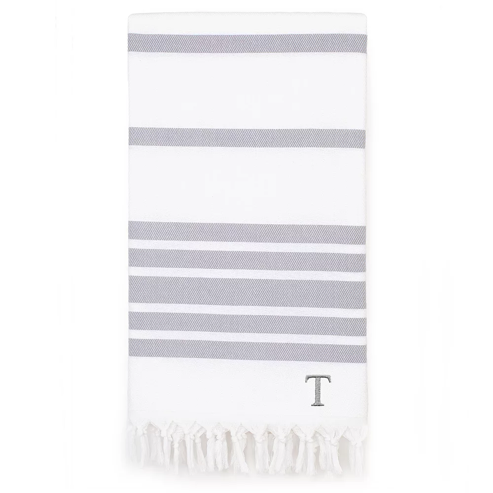Linum Home Textiles Turkish Cotton Herringbone Personalized Pestemal Beach Towel 3 Linum Home Textiles Turkish Cotton Herringbone Personalized Pestemal Beach Towel