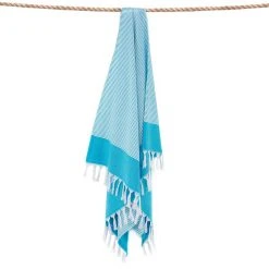 Linum Home Textiles Elegant Thin Stripe Pestemal Beach Towel -Camden Isle Sales Shop 4420494 ALT6