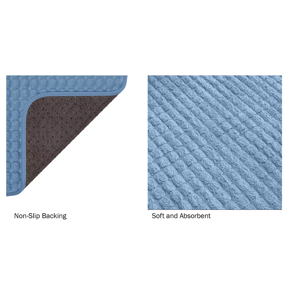 Portsmouth Home 2-Piece Memory Foam Bathroom Rug Set 5 Portsmouth Home 2-Piece Memory Foam Bathroom Rug Set - Image 3