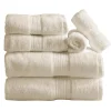 Great Bay Home Cooper Solid 6-Piece Cotton Towel Set 1 Great Bay Home Cooper Solid 6-Piece Cotton Towel Set -Camden Isle Sales Shop 4436827 Ivory