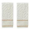 Vern Yip By SKL Home Lattice 2-piece Fingertip Towel Set 1 Vern Yip By SKL Home Lattice 2-piece Fingertip Towel Set -Camden Isle Sales Shop 4438796
