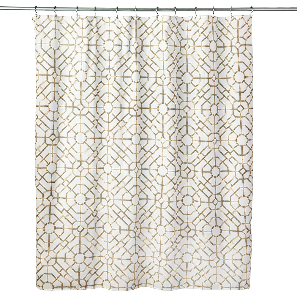 Vern Yip By SKL Home Lattice Shower Curtain 3 Vern Yip By SKL Home Lattice Shower Curtain