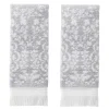 SKL Home Carrick Medallion 2-piece Hand Towel Set