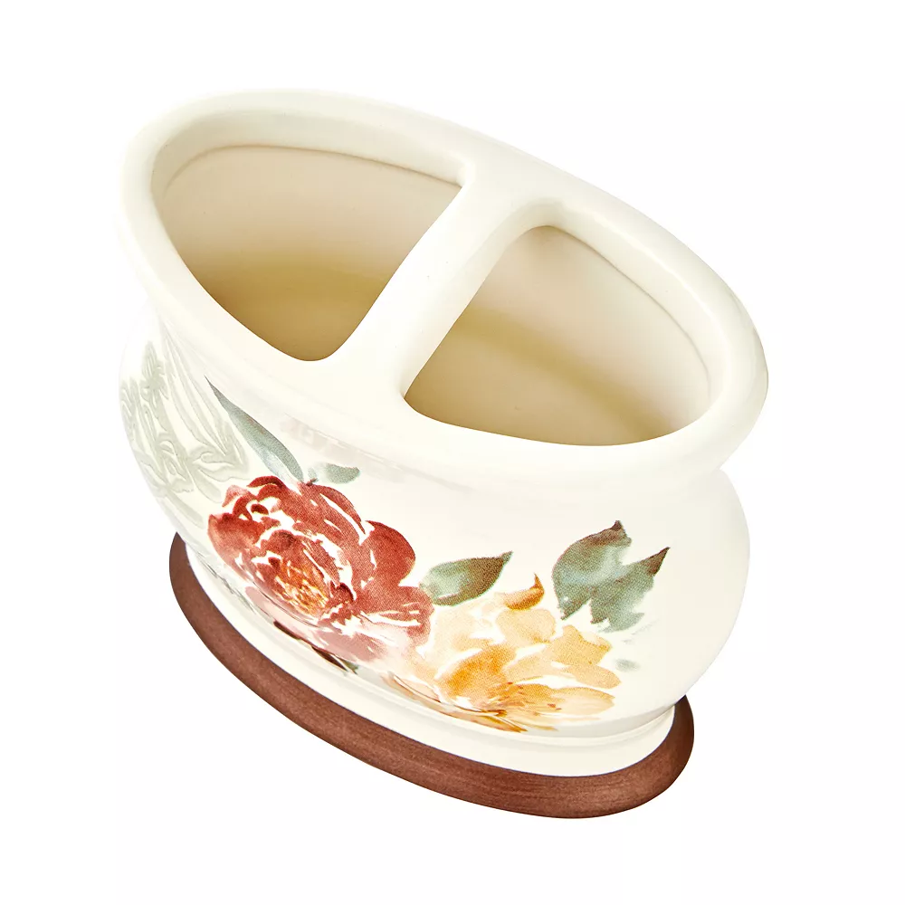 SKL Home Holland Floral Toothbrush Holder 4 SKL Home Holland Floral Toothbrush Holder - Image 2
