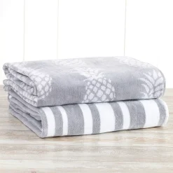 Great Bay Home 2-pack Nautical Jacquard Beach Towels -Camden Isle Sales Shop 4441534 ALT2