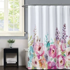 Christian Siriano New York® Spring Floral Shower Curtain
