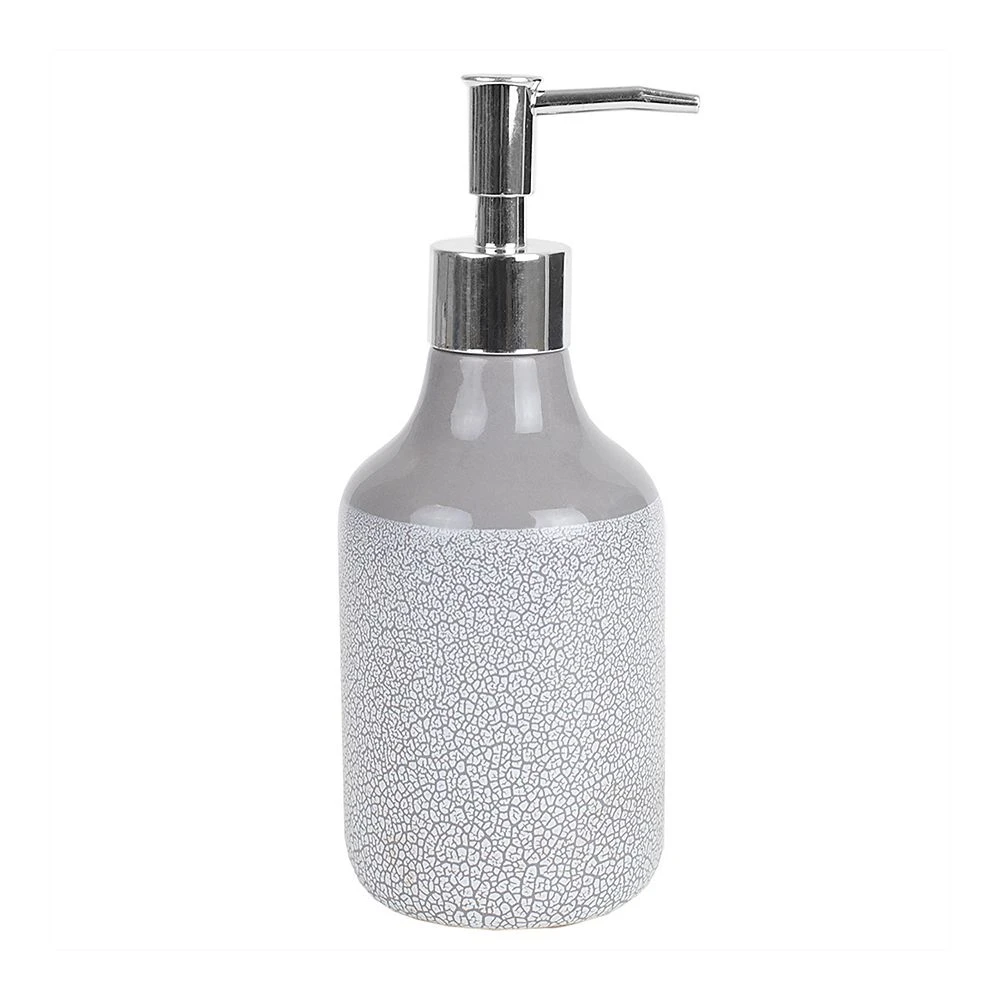 Home Basics Crackle 4-Piece Ceramic Bath Accessory Set 6 Home Basics Crackle 4-Piece Ceramic Bath Accessory Set - Image 4