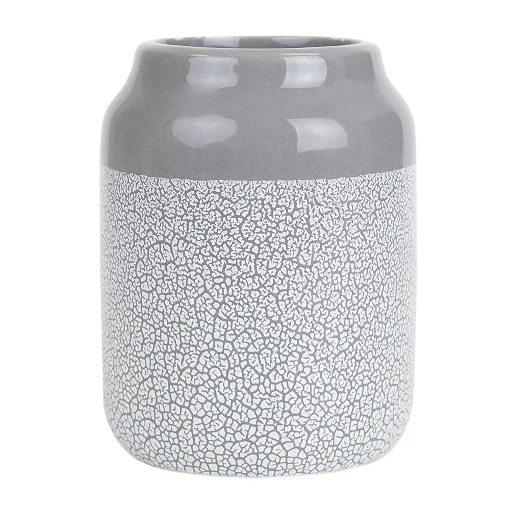 Home Basics Crackle 4-Piece Ceramic Bath Accessory Set 8 Home Basics Crackle 4-Piece Ceramic Bath Accessory Set - Image 6