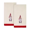 Avanti Christmas Gnomes 2-pack Fingertip Towel -Camden Isle Sales Shop 4496917