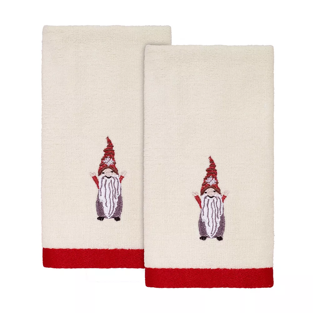 Avanti Christmas Gnomes 2-pack Fingertip Towel 3 Avanti Christmas Gnomes 2-pack Fingertip Towel