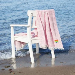 Linum Home Textiles Turkish Cotton Sea Breeze Cheerful Rainbow Heart Pestemal Beach 10 Linum Home Textiles Turkish Cotton Sea Breeze Cheerful Rainbow Heart Pestemal Beach -Camden Isle Sales Shop 4604310 ALT2