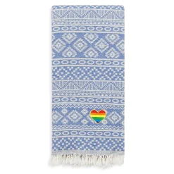 Linum Home Textiles Turkish Cotton Sea Breeze Cheerful Rainbow Heart Pestemal Beach 12 Linum Home Textiles Turkish Cotton Sea Breeze Cheerful Rainbow Heart Pestemal Beach -Camden Isle Sales Shop 4604310 ALT4