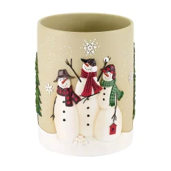 Avanti Snowman Gathering Wastebasket