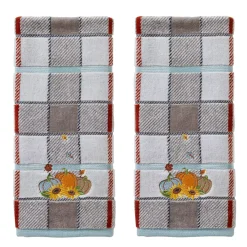 SKL Home 2-pack Pumpkins Hand Towel