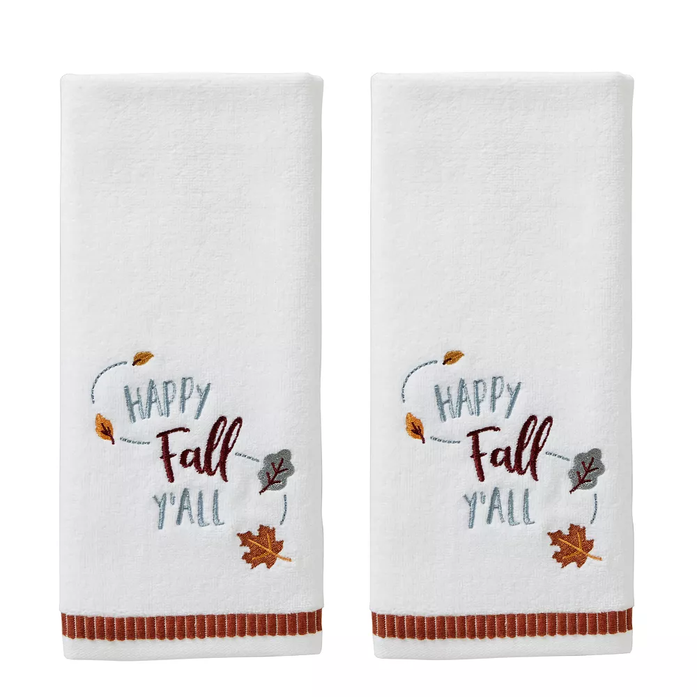 SKL Home 2-pack Happy Fall Y'all Hand Towel 3 SKL Home 2-pack Happy Fall Y'all Hand Towel