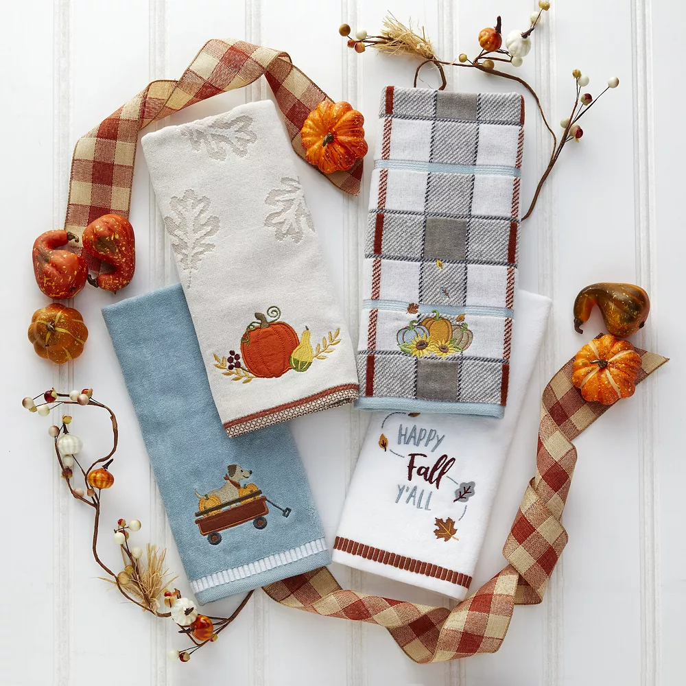 SKL Home 2-pack Happy Fall Y'all Hand Towel 7 SKL Home 2-pack Happy Fall Y'all Hand Towel - Image 5