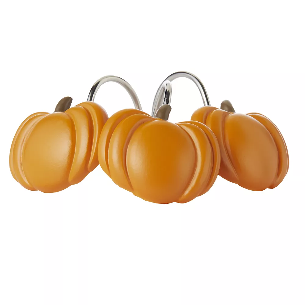 SKL Home Harvest Sentiments Shower Curtain And Hook Set 6 SKL Home Harvest Sentiments Shower Curtain And Hook Set - Image 4