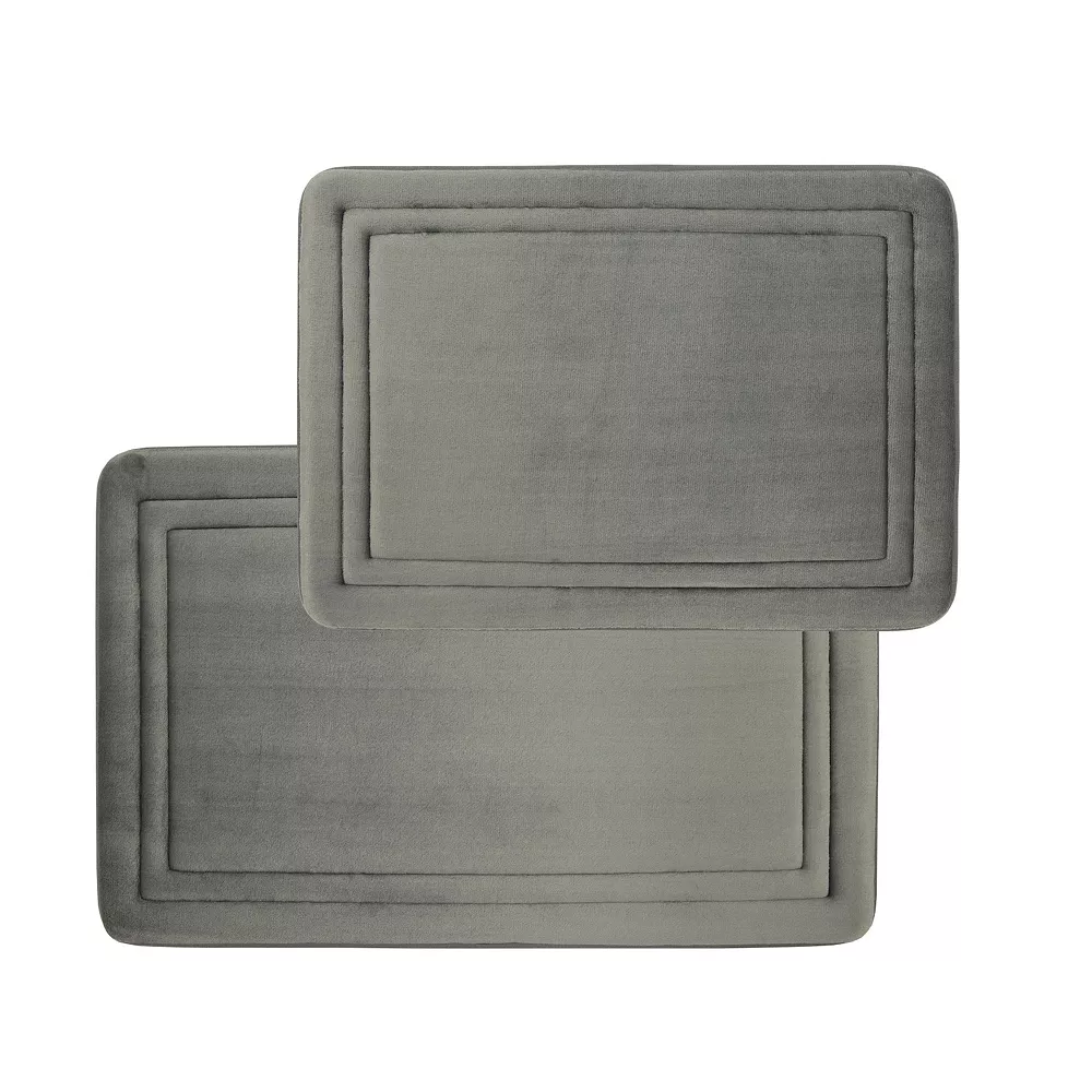 The Big One® Border Memory Foam Bath Rug 8 The Big One® Border Memory Foam Bath Rug - Image 6