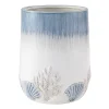 Avanti Abstract Coastal Wastebasket