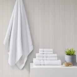 510 Design Aegean Turkish Cotton 6-piece Antimicrobial Bath Towel Set -Camden Isle Sales Shop 4895420 ALT8