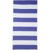 Lands' End Rugby Stripe Oversized XL Beach Towel 2 Lands' End Rugby Stripe Oversized XL Beach Towel -Camden Isle Sales Shop 4899698 Purple Cabana Stripe