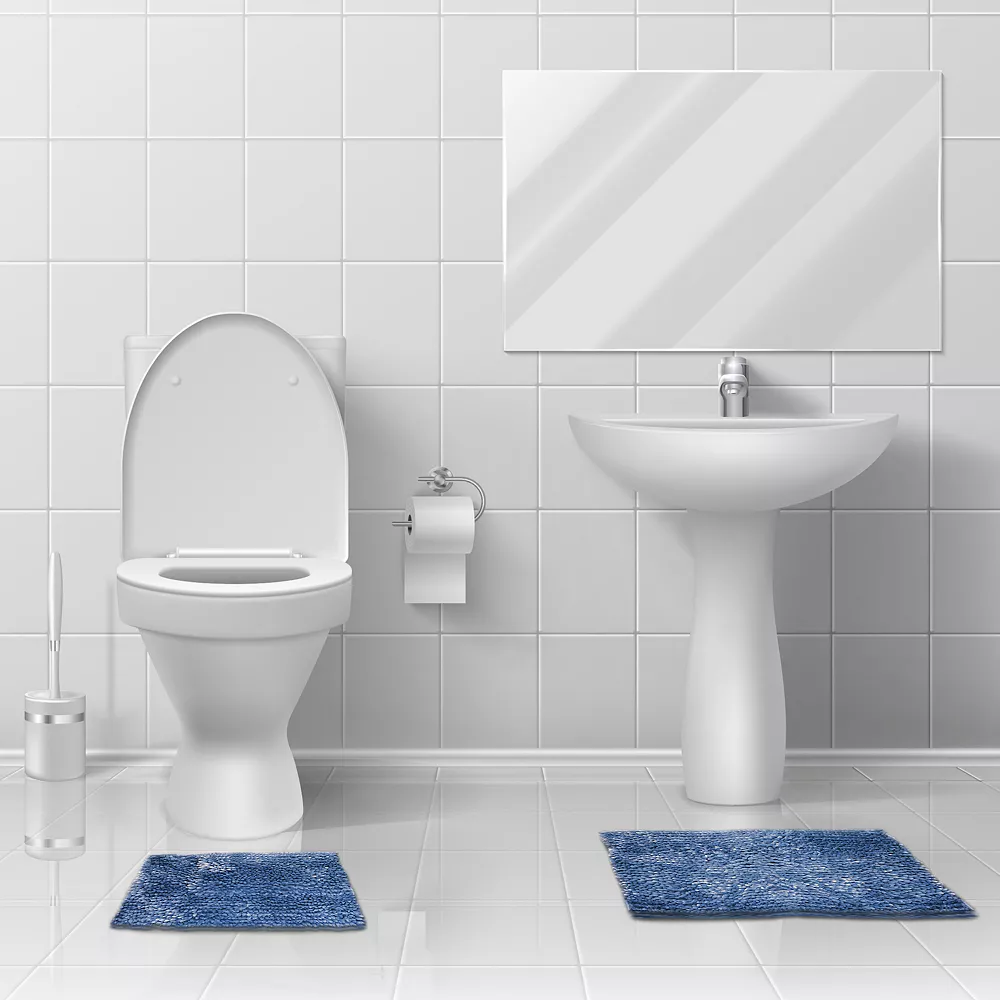Popular Bath La-Monte Chenille 2-piece Bath Rug Set 4 Popular Bath La-Monte Chenille 2-piece Bath Rug Set - Image 2
