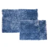 Popular Bath La-Monte Chenille 2-piece Bath Rug Set -Camden Isle Sales Shop 4946402 Steel Blue