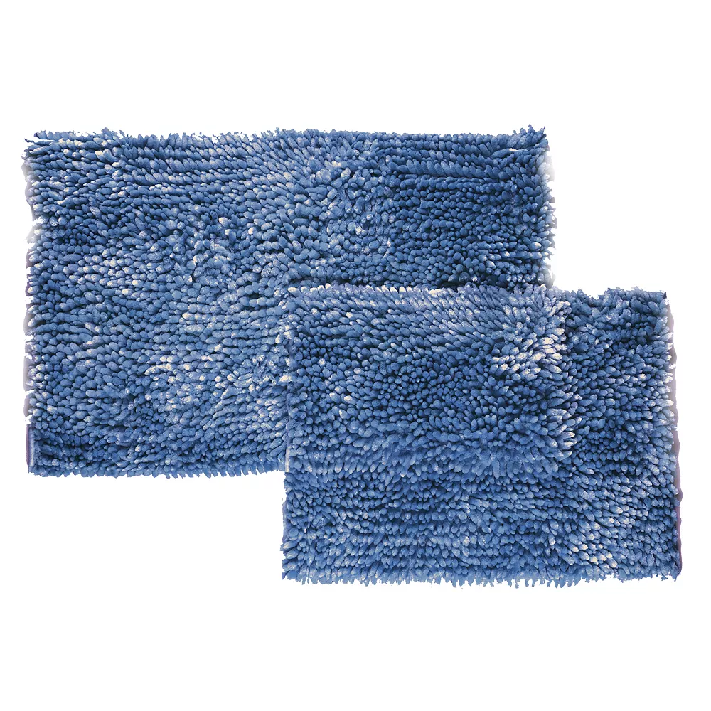 Popular Bath La-Monte Chenille 2-piece Bath Rug Set 3 Popular Bath La-Monte Chenille 2-piece Bath Rug Set