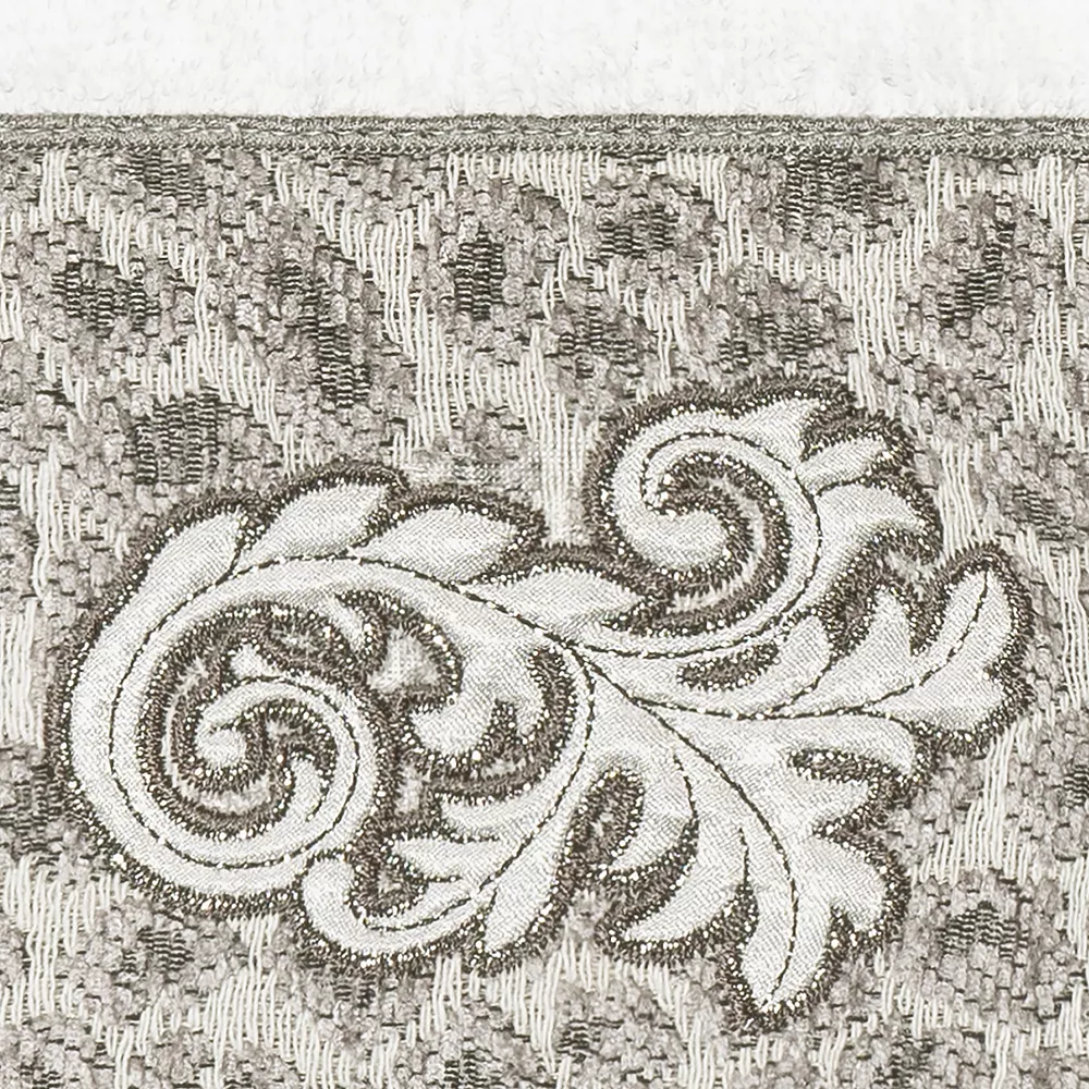 Linum Home Textiles Turkish Cotton April 2-piece Embellished Hand Towel Set 4 Linum Home Textiles Turkish Cotton April 2-piece Embellished Hand Towel Set - Image 2