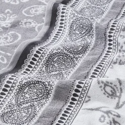 Modern Threads 6-piece Yarn Dyed Jacquard & Solid Bath Towel Set 8 Modern Threads 6-piece Yarn Dyed Jacquard & Solid Bath Towel Set -Camden Isle Sales Shop 4980853 ALT2