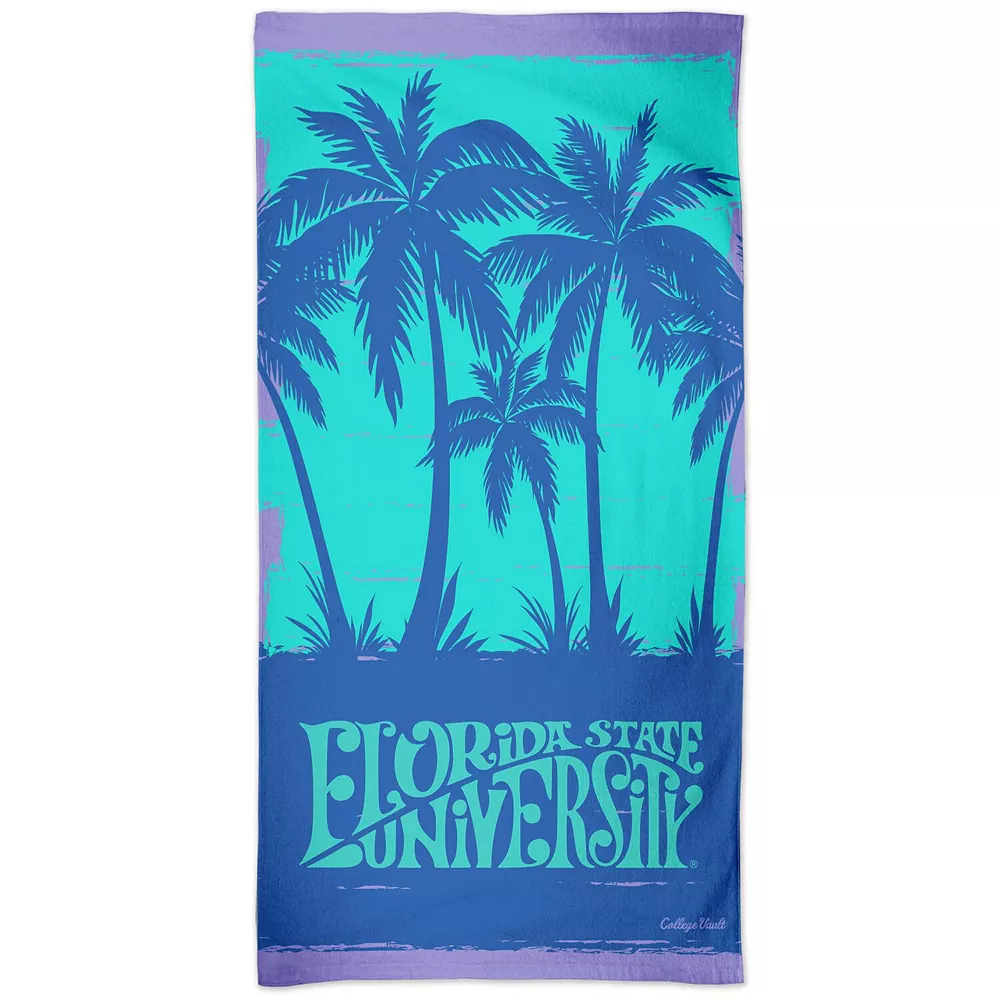 WinCraft Florida State Seminoles 30'' X 60'' Beach Club Spectra Palm Trees Beach Towel 3 WinCraft Florida State Seminoles 30'' X 60'' Beach Club Spectra Palm Trees Beach Towel