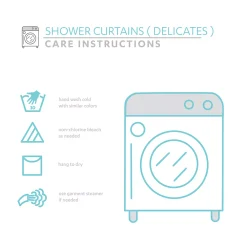 Lush Décor Lush Decor Shimmer Sequins Shower Curtain -Camden Isle Sales Shop 5060692 ALT5