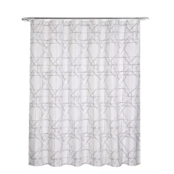Popular Bath Linear Shroke Shower Curtain