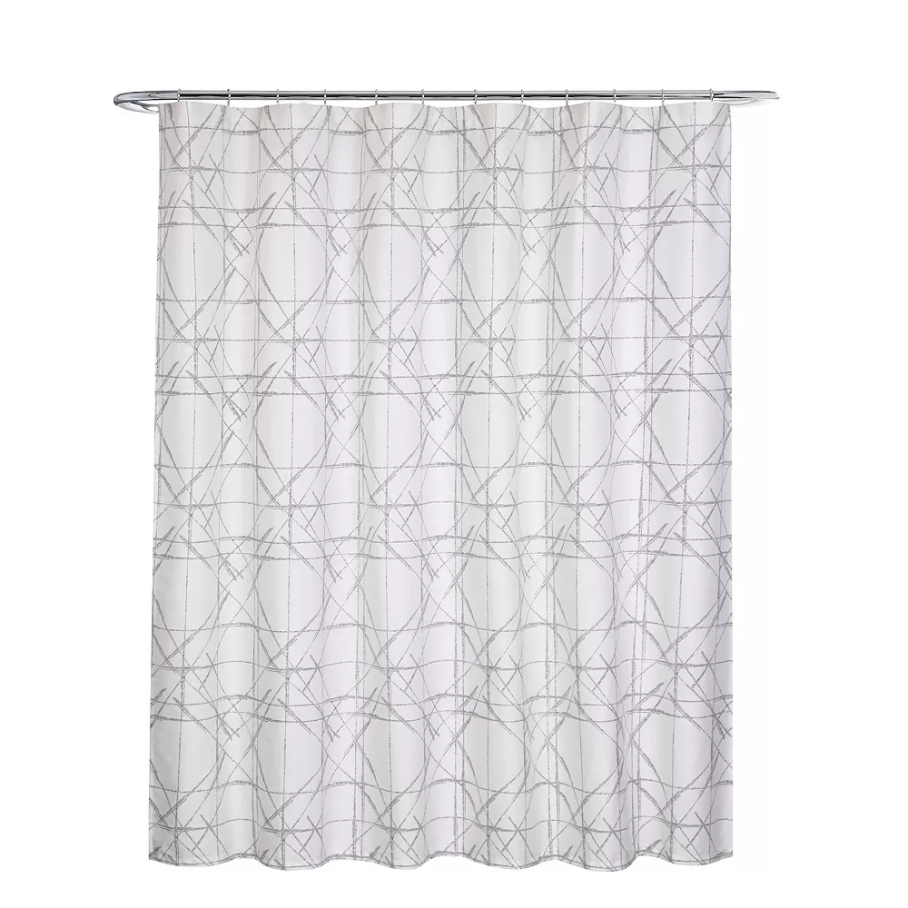 Popular Bath Linear Shroke Shower Curtain 3 Popular Bath Linear Shroke Shower Curtain