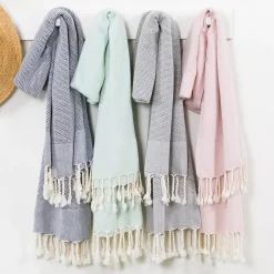 Linum Home Textiles Turkish Cotton Fun In Paradise Pestemal Beach Towel -Camden Isle Sales Shop 5126085 ALT13