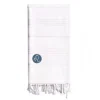 Linum Home Textiles Turkish Cotton Summer Fun Horoscope Leo Pestemal Beach Towel -Camden Isle Sales Shop 5166289 White Leo