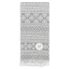 Linum Home Textiles Turkish Cotton Sea Breeze Horoscope Pestemal Pisces Beach Towel -Camden Isle Sales Shop 5166363 Gray Pisces