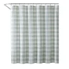 Eddie Bauer Cabin Plaid Shower Curtain -Camden Isle Sales Shop 5214180 Green