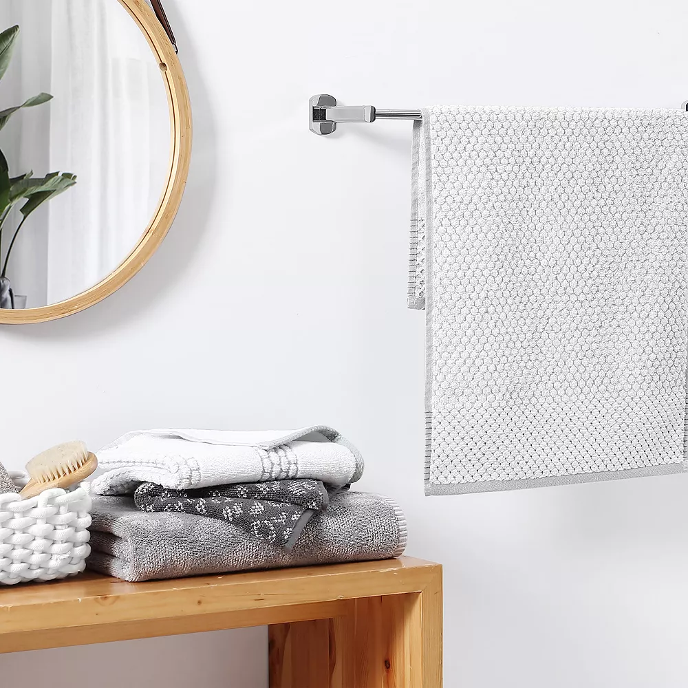 Koolaburra By UGG Ines Textured Geo Hand Towel 4 Koolaburra By UGG Ines Textured Geo Hand Towel - Image 2