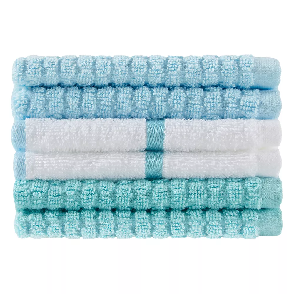 The Big One® Amelia 6-Pack Washcloth Set 4 The Big One® Amelia 6-Pack Washcloth Set - Image 2