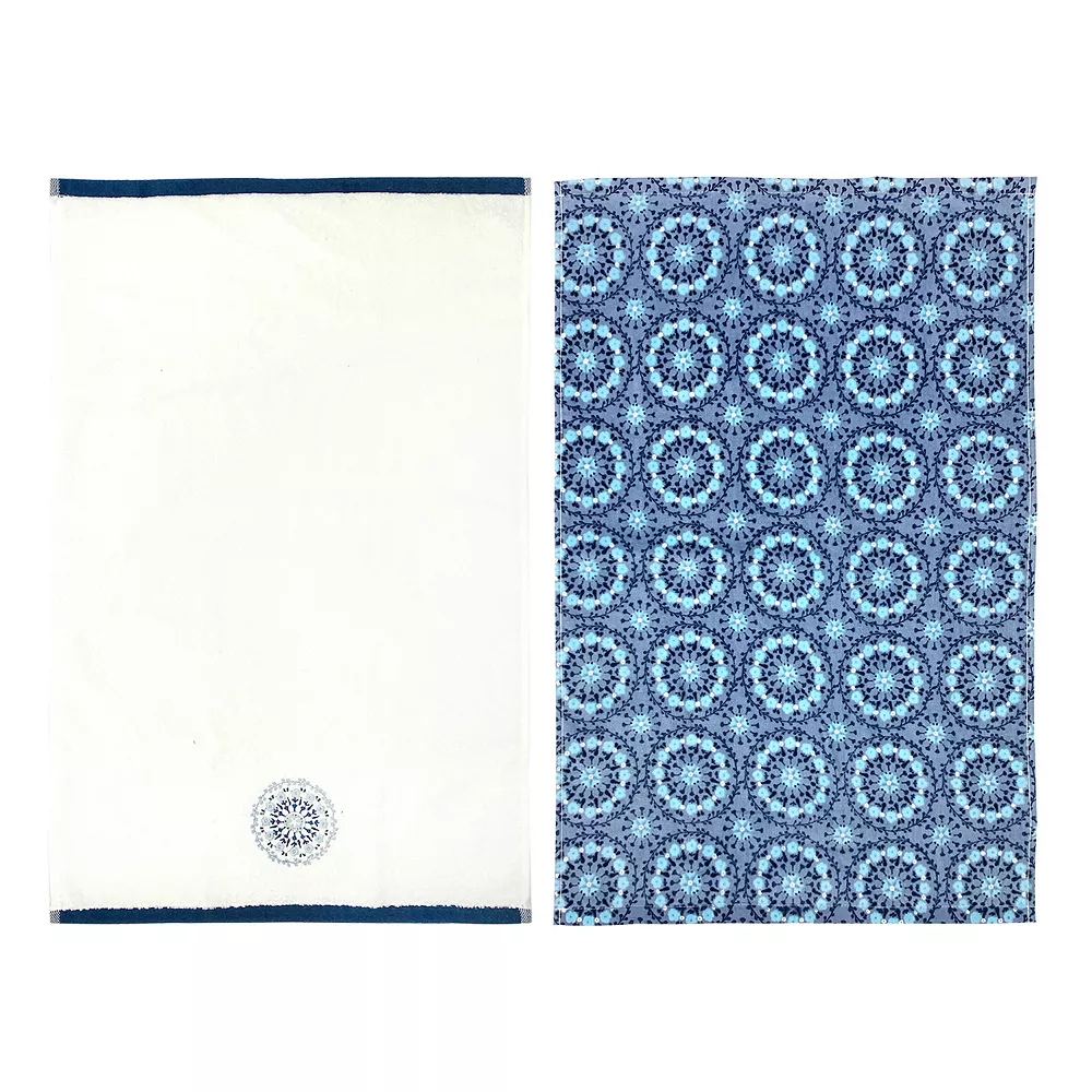 The Big One® Avery Medallion 2-pack Hand Towel Set 5 The Big One® Avery Medallion 2-pack Hand Towel Set - Image 3