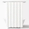 Lush Décor Lush Decor Rainbow Tufted Dot Shower Curtain -Camden Isle Sales Shop 5483648